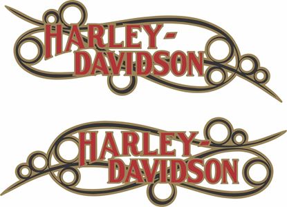 Picture of Harley Davidson Decals / Stickers