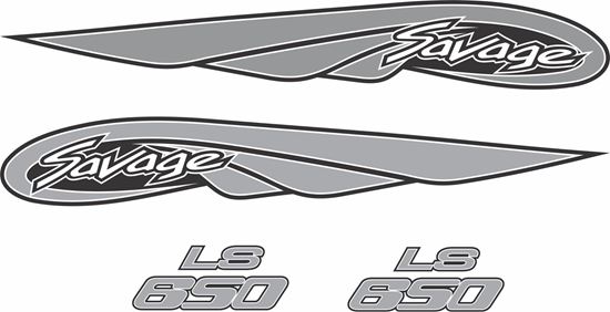 Picture of Suzuki Savage LS 650 replacement Decals / Stickers