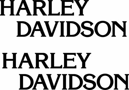 Picture of Harley Davidson Decals / Stickers