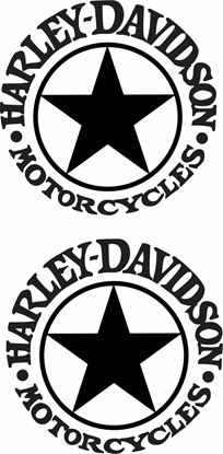 Picture of Harley Davidson Decals / Stickers