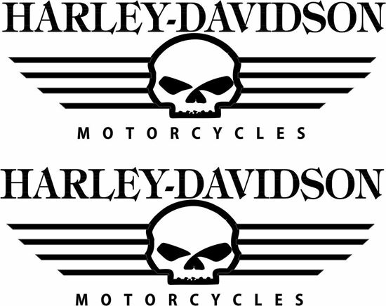 Picture of Harley Davidson Decals / Stickers