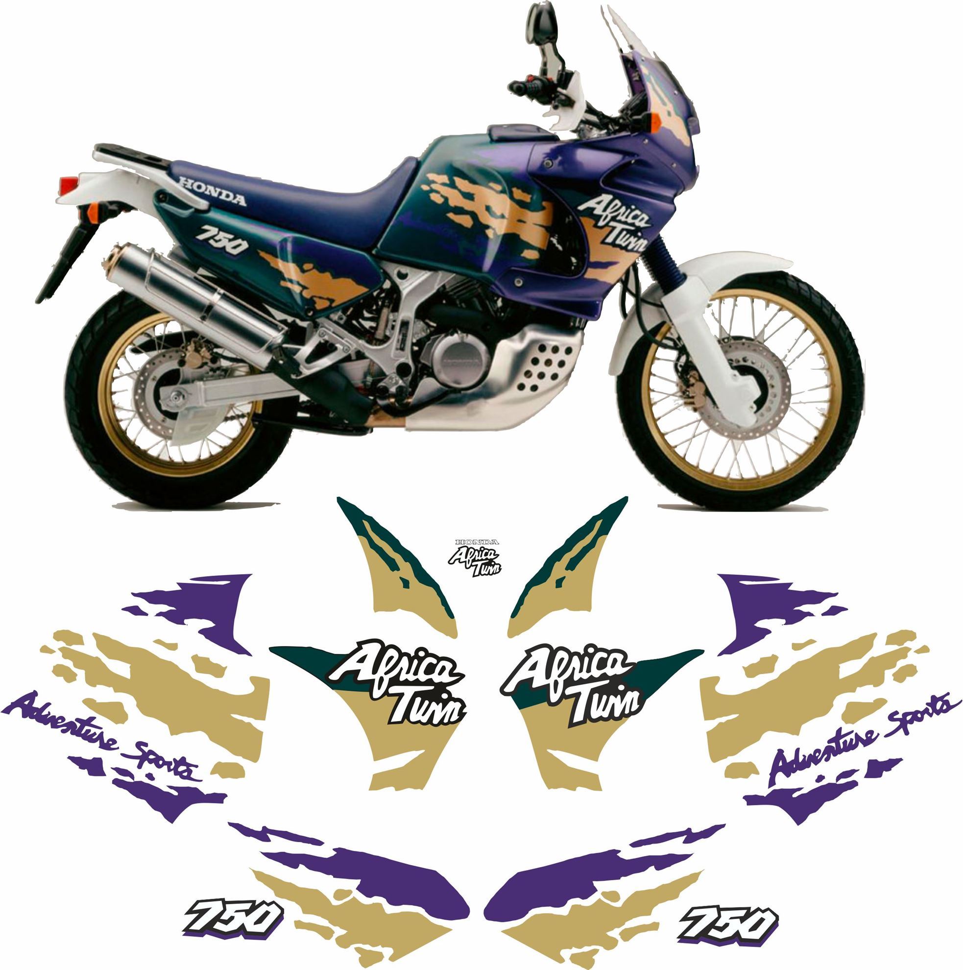 Zen Graphics Honda XRV African Twin 750 1994 full replacement Decals