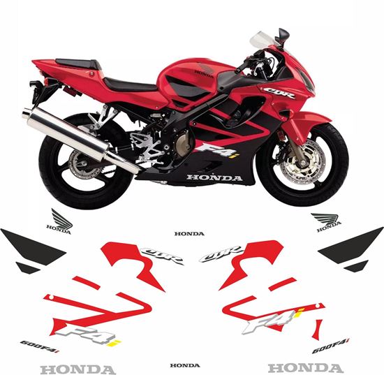Picture of Honda CBR 600F 4i 2001 - 2003   replacement graphics / Stickers