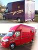 Picture of 3.5 ton Horsebox Racing horse Stripes / Stickers TWO COLOUR