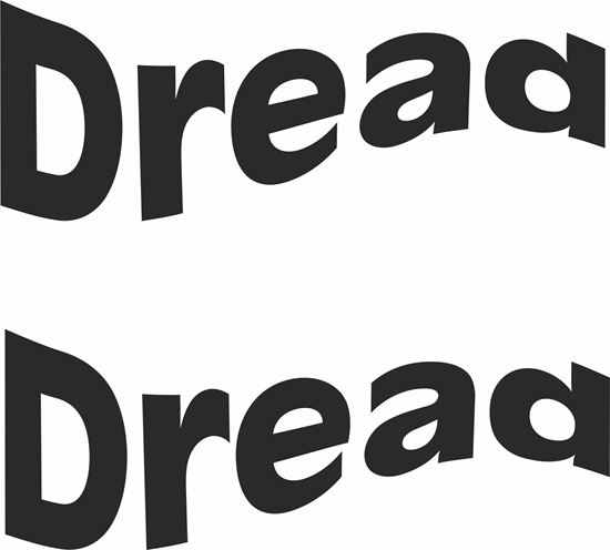 Picture of "dread" Track and street race sponsor logo