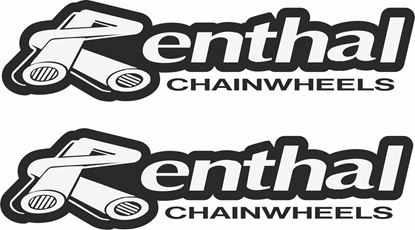 Picture of "Renthal Chain Wheels" Track and street race sponsor logo