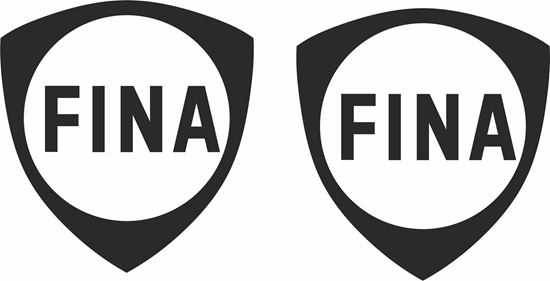 Picture of "Fina" Track and street race sponsor logo