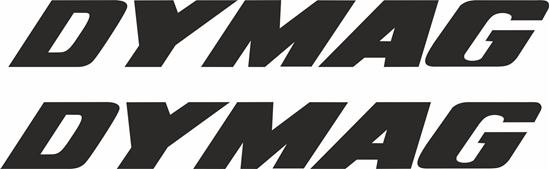 Picture of "Dymag" Track and street race sponsor logo