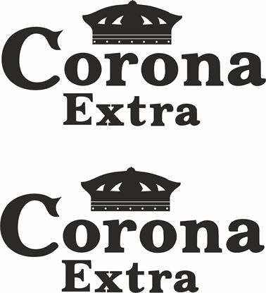 Picture of "Crona Extra" Track and street race sponsor logo