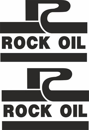 Picture of "Rock Oil" Track and street race sponsor logo