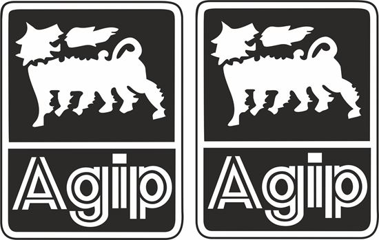 Picture of Agip Track and street race sponsor logo