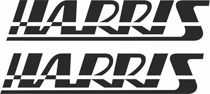 Picture of Harris Track and street race sponsor logo