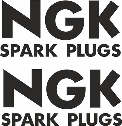 Picture of NGK Spark Plugs Track and street race sponsor logo