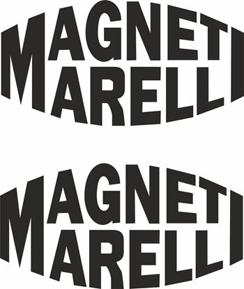 Picture of "Magneti Marelli" Track and street race sponsor logo