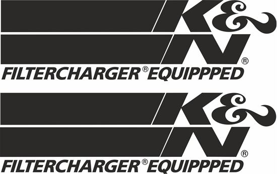 Picture of K&N Track and street race sponsor logo