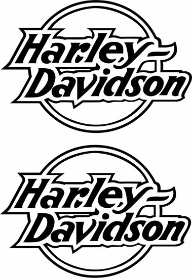 Picture of Harley Davidson Decals / Stickers