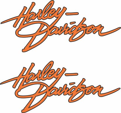 Picture of Harley Davidson Panel / Tank Decals / Stickers