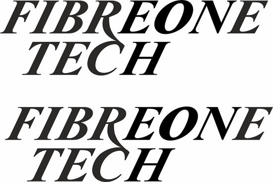 Picture of "Fibreone Tech" Track and street race sponsor logo