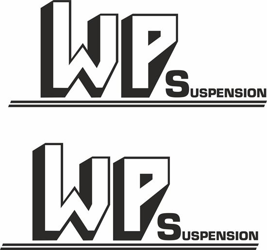 Picture of "WP Suspension" Track and street race sponsor logo