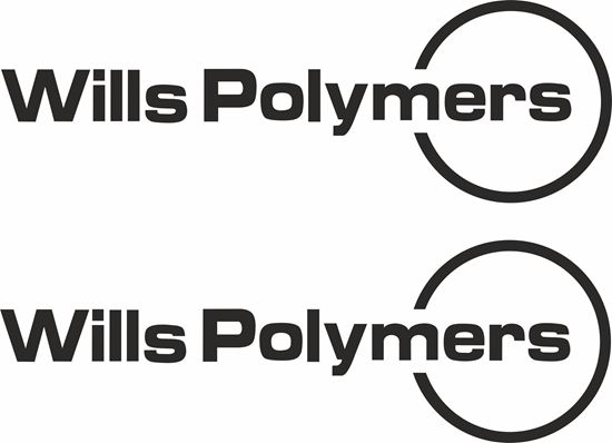 Picture of "Wills Polymers" Track and street race sponsor logo