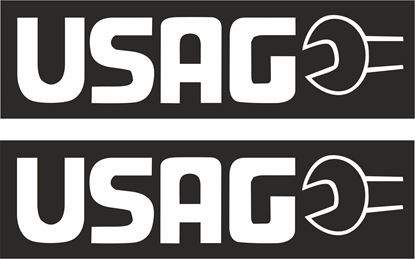 Picture of "USAG" Track and street race sponsor logo