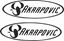 Picture of "Akrapovic" Track and street race sponsor logo