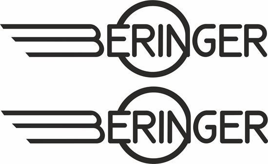 Picture of Beringer Track and street race sponsor logo