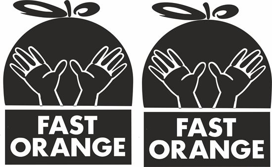 Picture of "Fast Orange" Track and street race sponsor logo