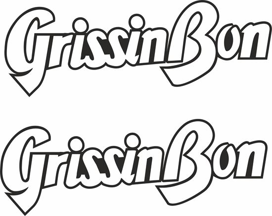 Picture of "Grissin Bon" Track and street race sponsor logo