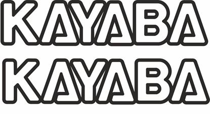 Picture of Kayaba Track and street race sponsor logo