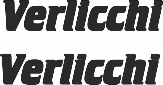 Picture of "Verlicchi" Track and street race sponsor logo