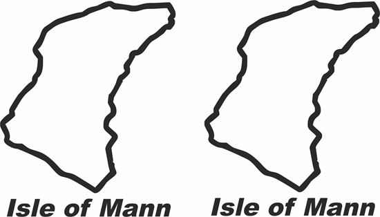 Picture of "Isle of Mann" Track and street race sponsor logo