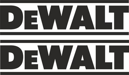 Picture of "DeWalt" Track and street race sponsor logo