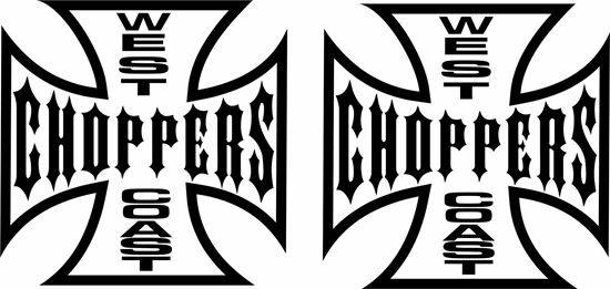 Picture of West Coast Choppers Decals /Stickers