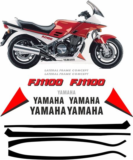 Picture of Yamaha FJ 1100 Replacement Decals / Stickers