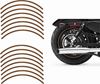 Picture of Harley Davidson Fourty Eight 2b Wheel Rim Decals / Stickers Kit