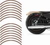 Picture of Harley Davidson Iron 883 2a Wheel Rim Decals / Stickers Kit