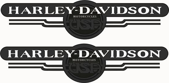 Picture of Harley Davidson Low Rider Tank  Decals / Stickers