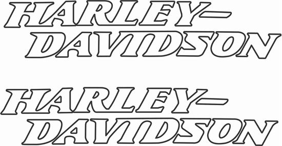 Picture of Harley Davidson Decals / Stickers