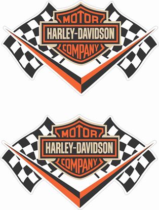 Picture of Harley Davidson Decals / Stickers