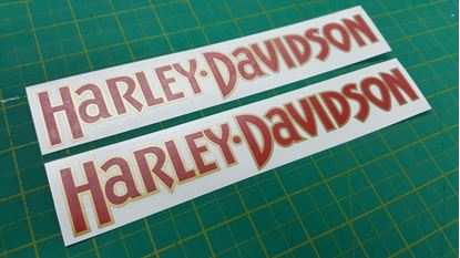 Picture of Harley Davidson Tank  Decals / Stickers