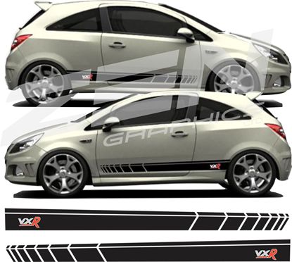 Picture of Corsa VXR Stripes / Stickers