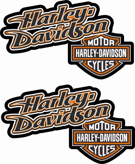 Picture of Harley Davidson Decals / Stickers