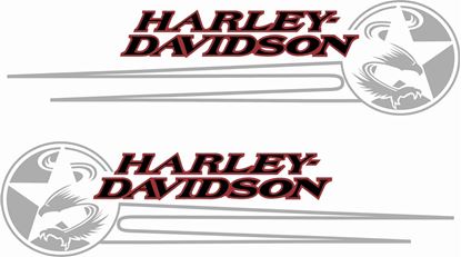 Picture of Harley Davidson Softail panel / Tank  Decals / Stickers