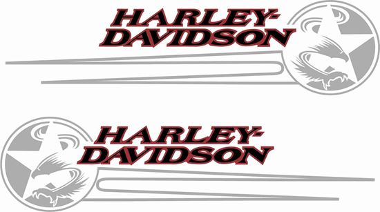 Picture of Harley Davidson Softail panel / Tank  Decals / Stickers