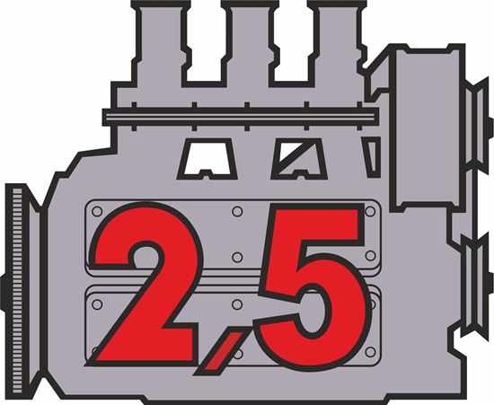 Picture of 911 "2,5" Engine Decal /  Sticker