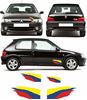 Picture of Peugeot 106 GTi / Rallye Swoosh Stickers / Decals