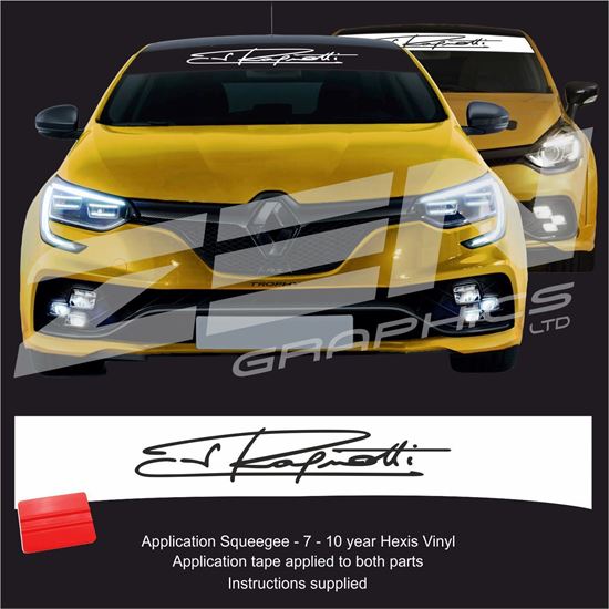Picture of "Jean Ragnotti"  Sunstrip  / Sticker