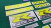 Picture of GSX-R 750 K6 Custom fluorescent replacement Decals / Stickers