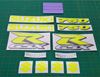Picture of GSX-R 750 K6 Custom fluorescent replacement Decals / Stickers